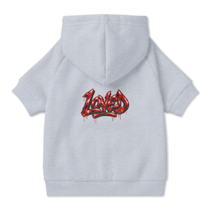 Loved Gothic Pet Hoodie