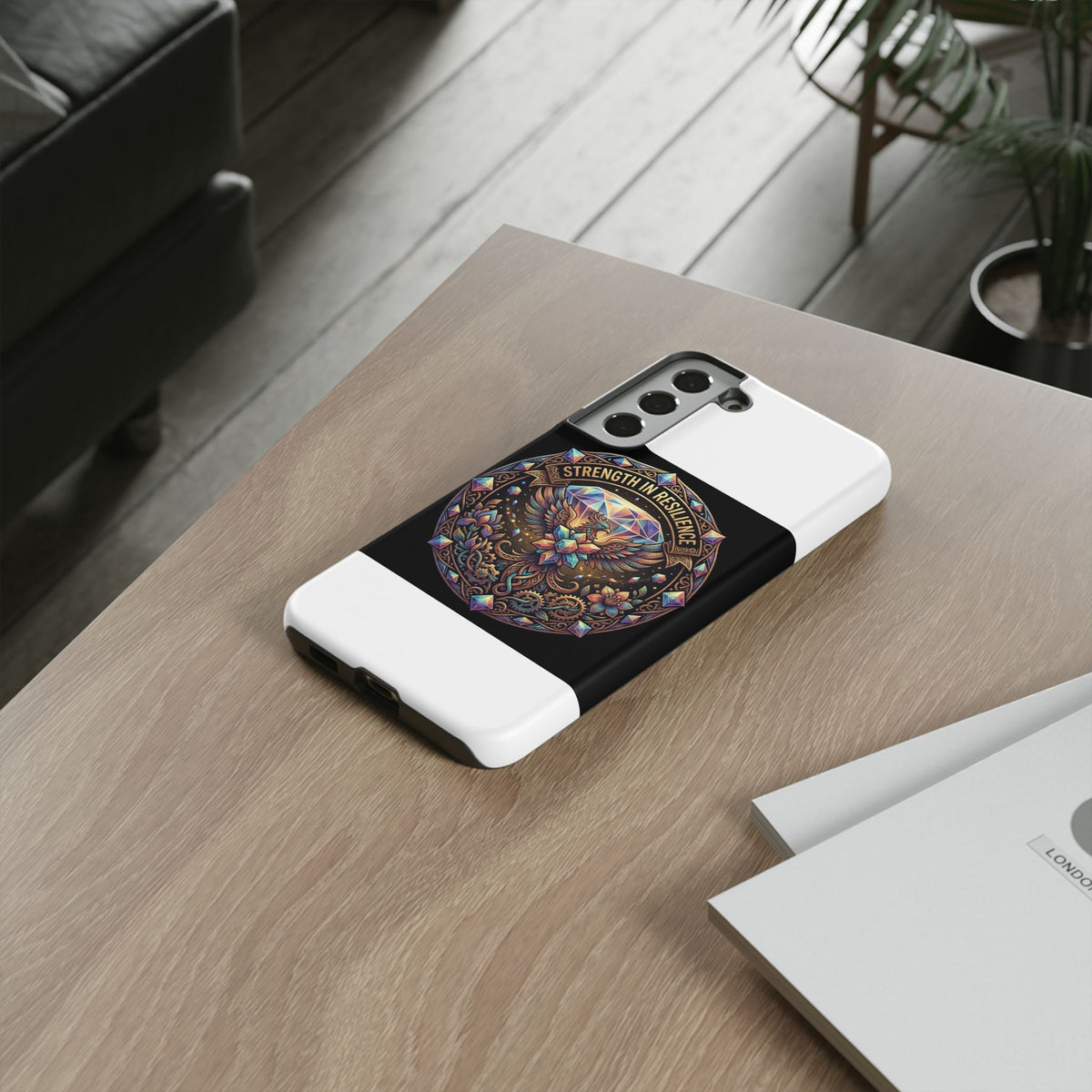 Phone Case — Strength in Resilience Phoenix Design