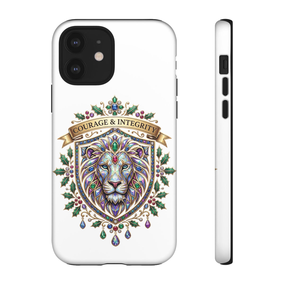 Courage & Integrity Lion Phone Case