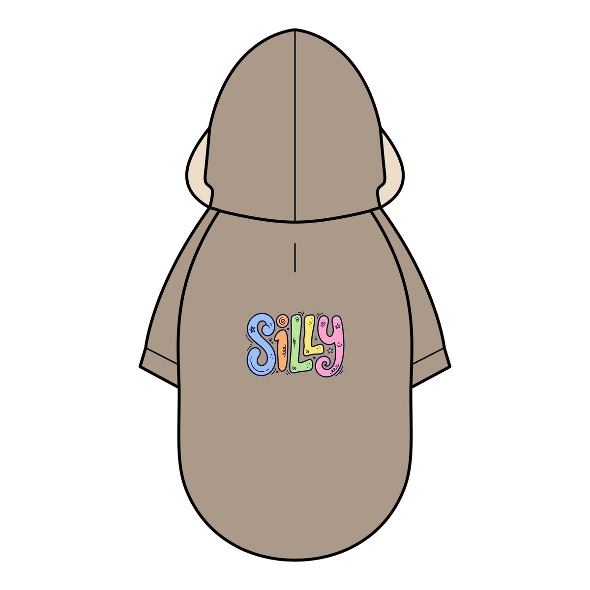 Silly Pet Parka Jacket — Padded Winter Dog Coat