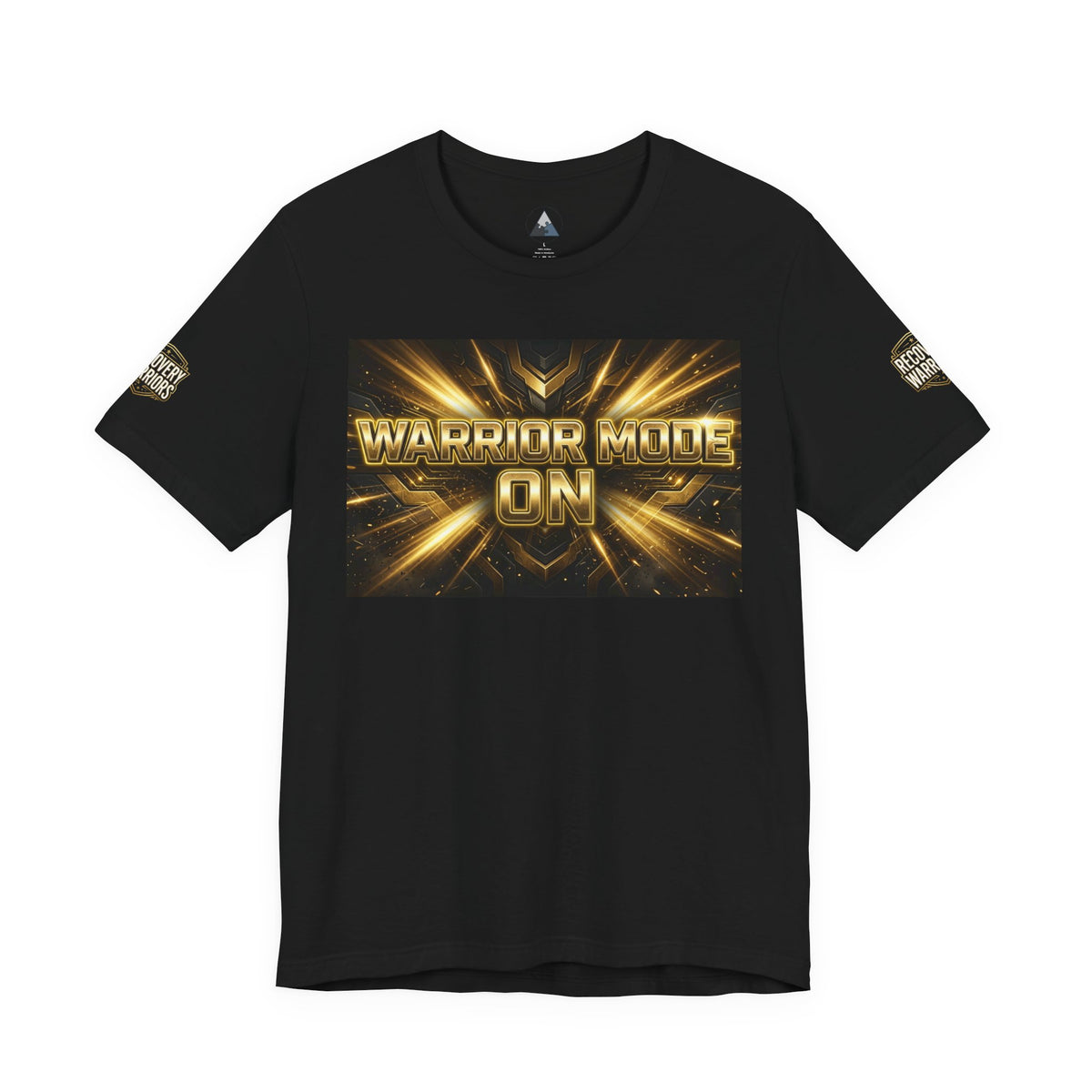 Warrior Mode On T-Shirt – Motivational Recovery Tee