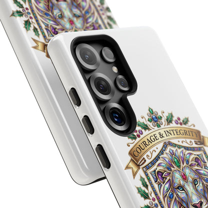 Courage & Integrity Lion Phone Case