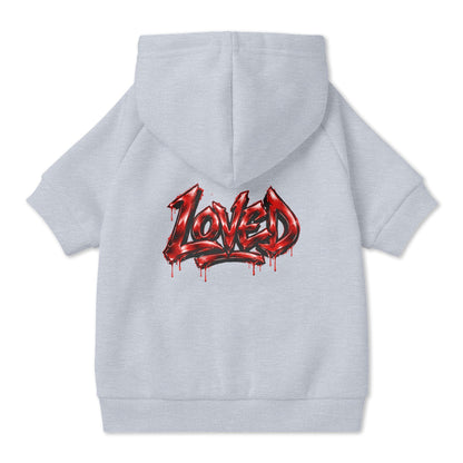 Loved Gothic Pet Hoodie
