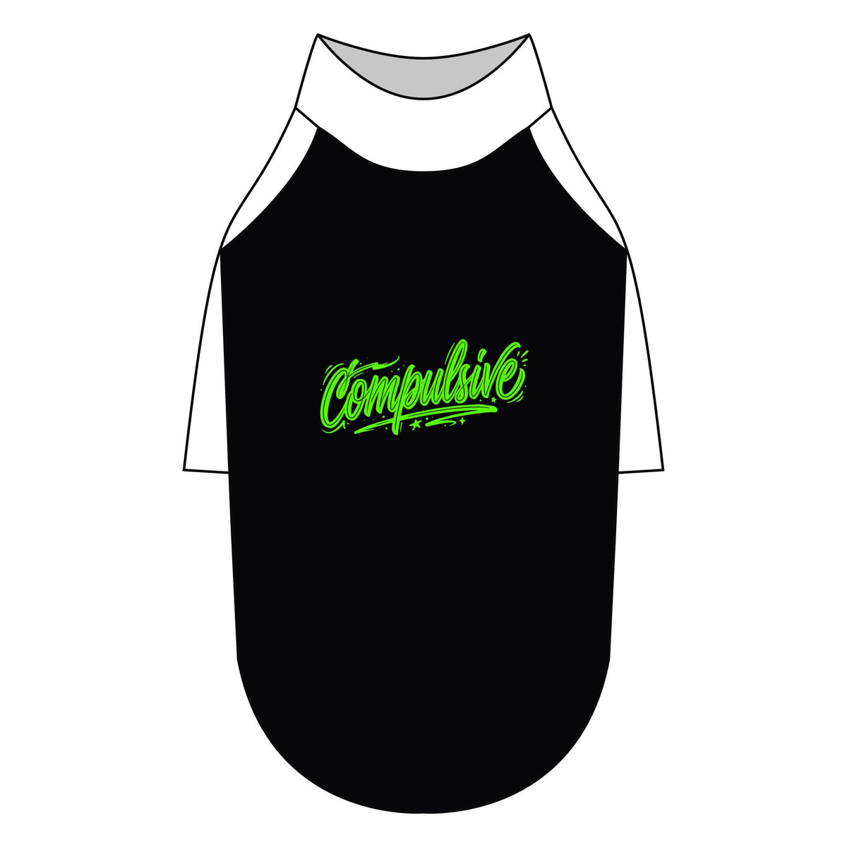 Compulsive Pet Raglan T-Shirt