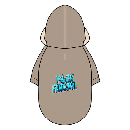 Pet Parka Jacket – “F*CK FENTANYL” Dog Hoodie