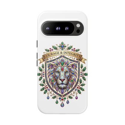 Courage & Integrity Lion Phone Case