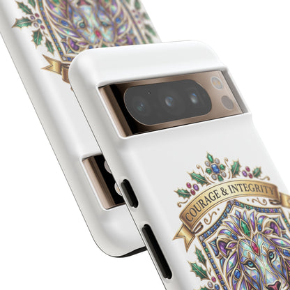 Courage & Integrity Lion Phone Case