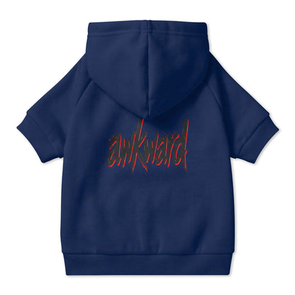 awkward Pet Hoodie with Collar Hole