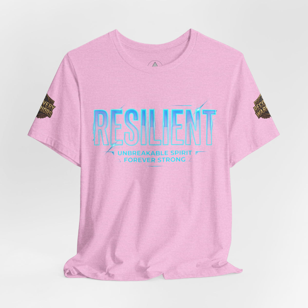 Resilient Recovery Warriors T-Shirt — "Resilient" Motivational Tee