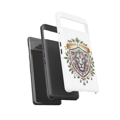 Courage & Integrity Lion Phone Case