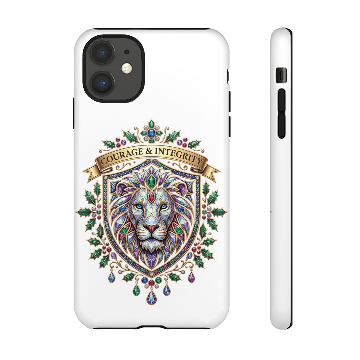 Courage & Integrity Lion Phone Case