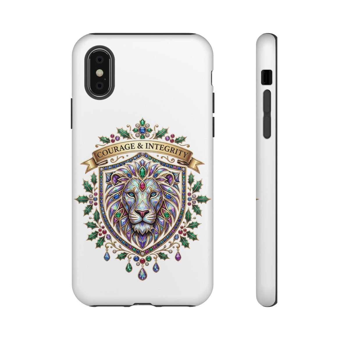 Courage & Integrity Lion Phone Case