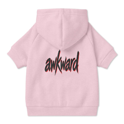 awkward Pet Hoodie with Collar Hole