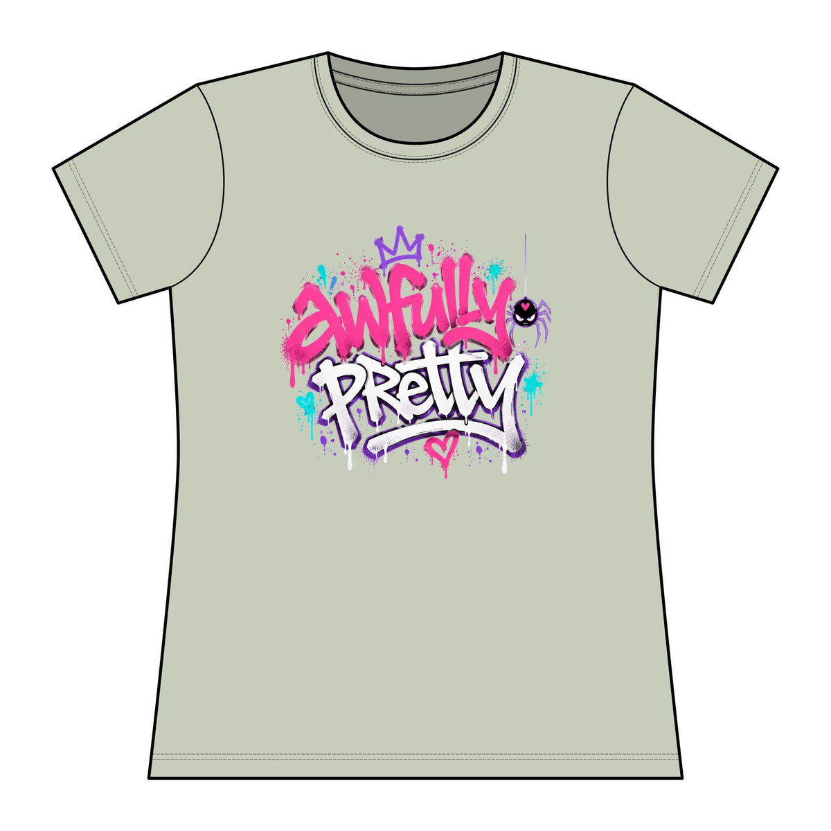 Awfully Pretty Graphic T-Shirt