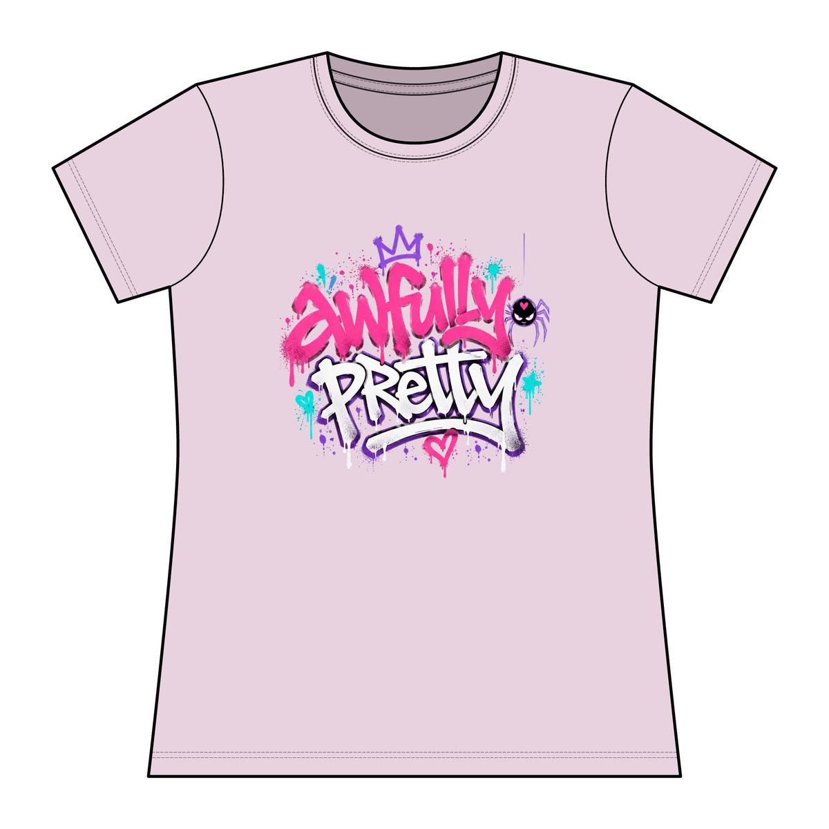 Awfully Pretty Graphic T-Shirt