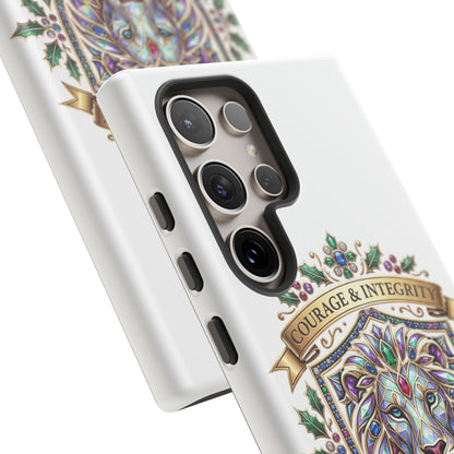 Courage & Integrity Lion Phone Case