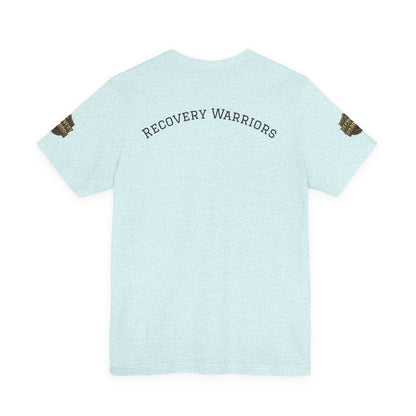 Resilient Recovery Warriors T-Shirt — "Resilient" Motivational Tee