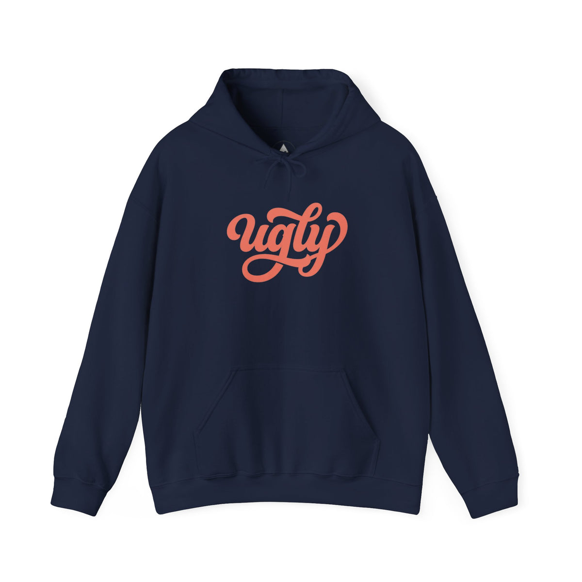 Hoodie — 'Ugly' Script Front & 'Recovery Warriors' Back Pullover