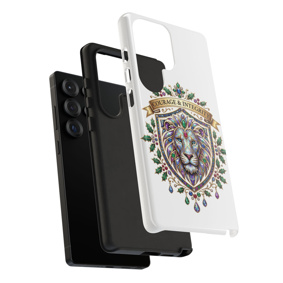 Courage & Integrity Lion Phone Case