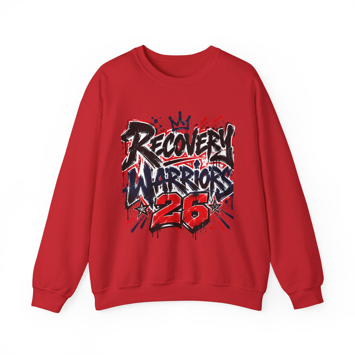 Recovery Warriors 26 Graphic Sweatshirt