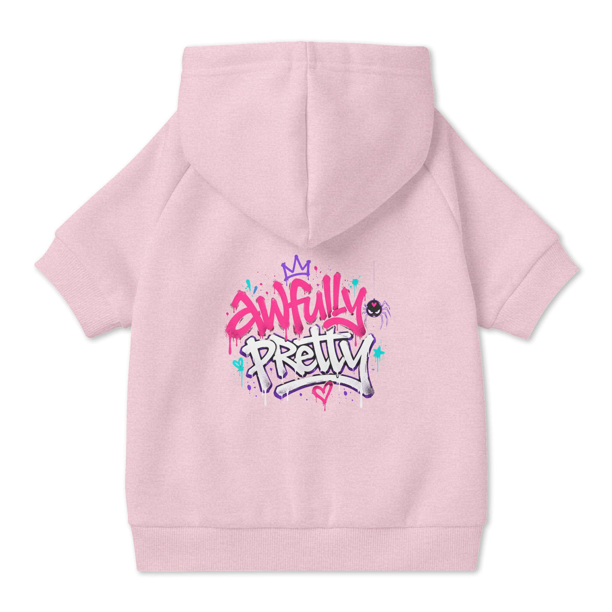 Awfully Pretty Graffiti Pet Hoodie