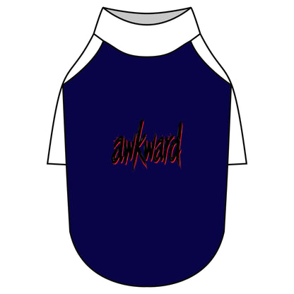 Awkward Pet T-Shirt — Raglan Shirt for Dogs & Cats