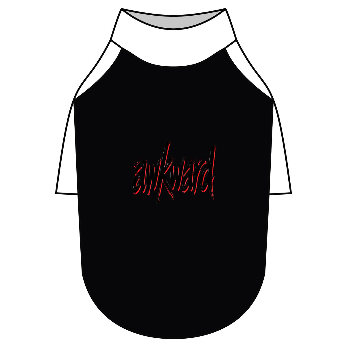 Awkward Pet T-Shirt — Raglan Shirt for Dogs & Cats