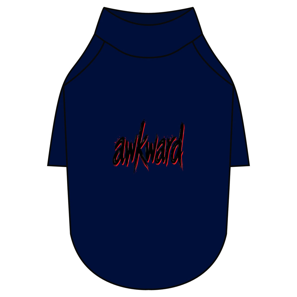Awkward Pet T-Shirt — Raglan Shirt for Dogs & Cats