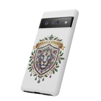 Courage & Integrity Lion Phone Case