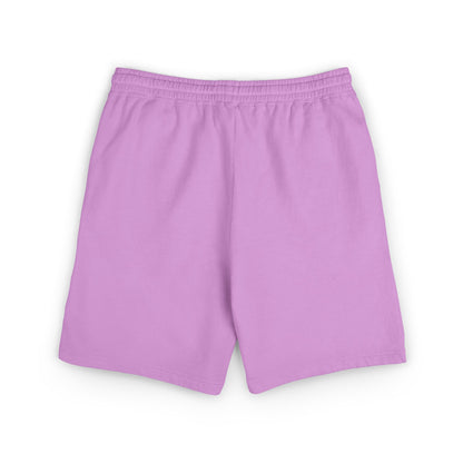 Sweat Shorts — "Volatile" Script Logo Lightweight Fleece Lounge Shorts