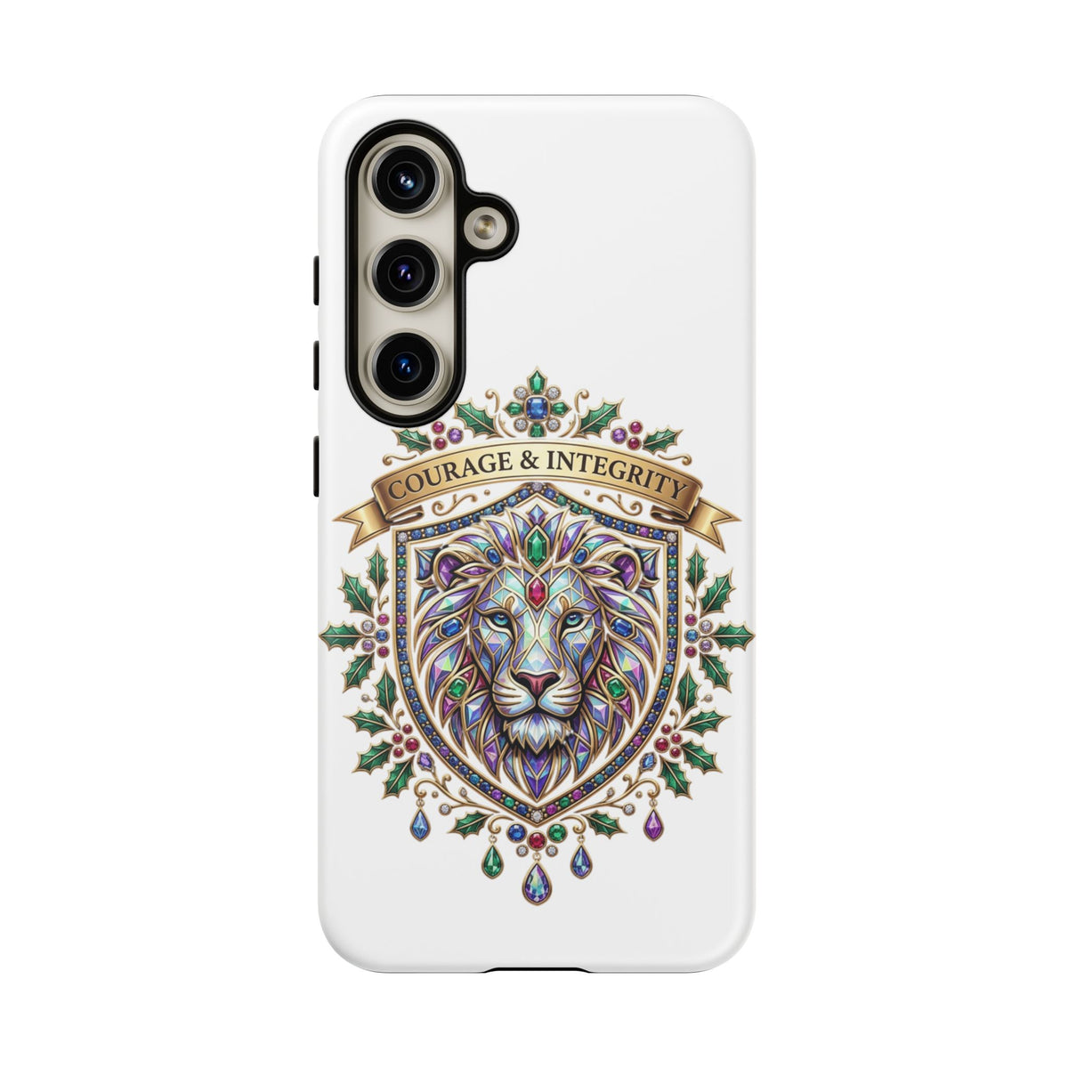 Courage & Integrity Lion Phone Case