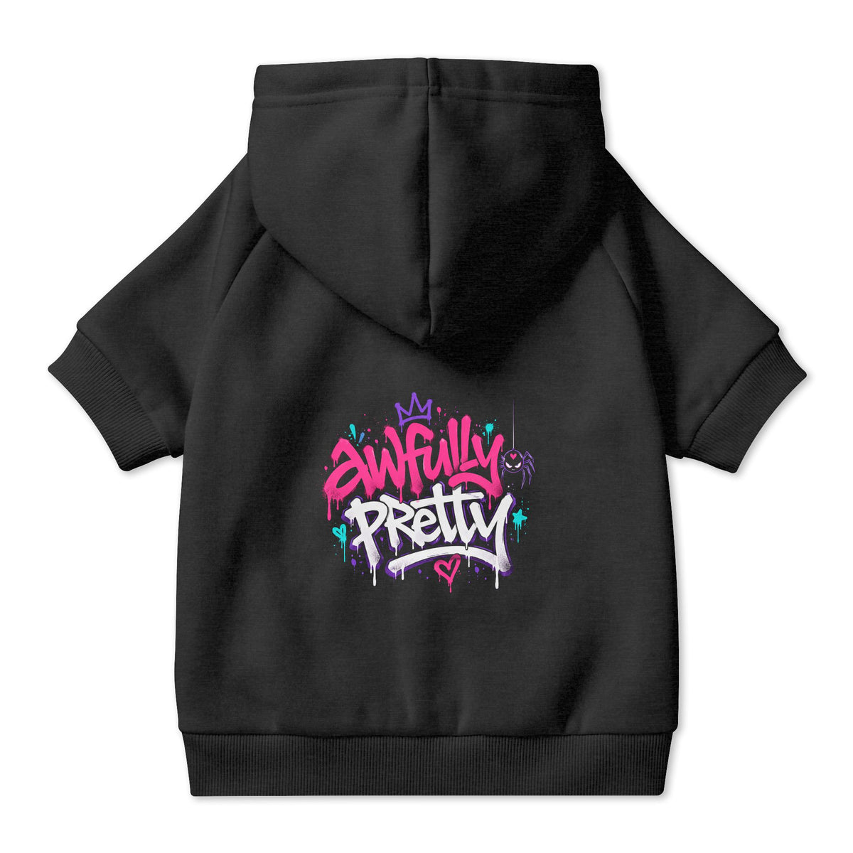 Awfully Pretty Graffiti Pet Hoodie