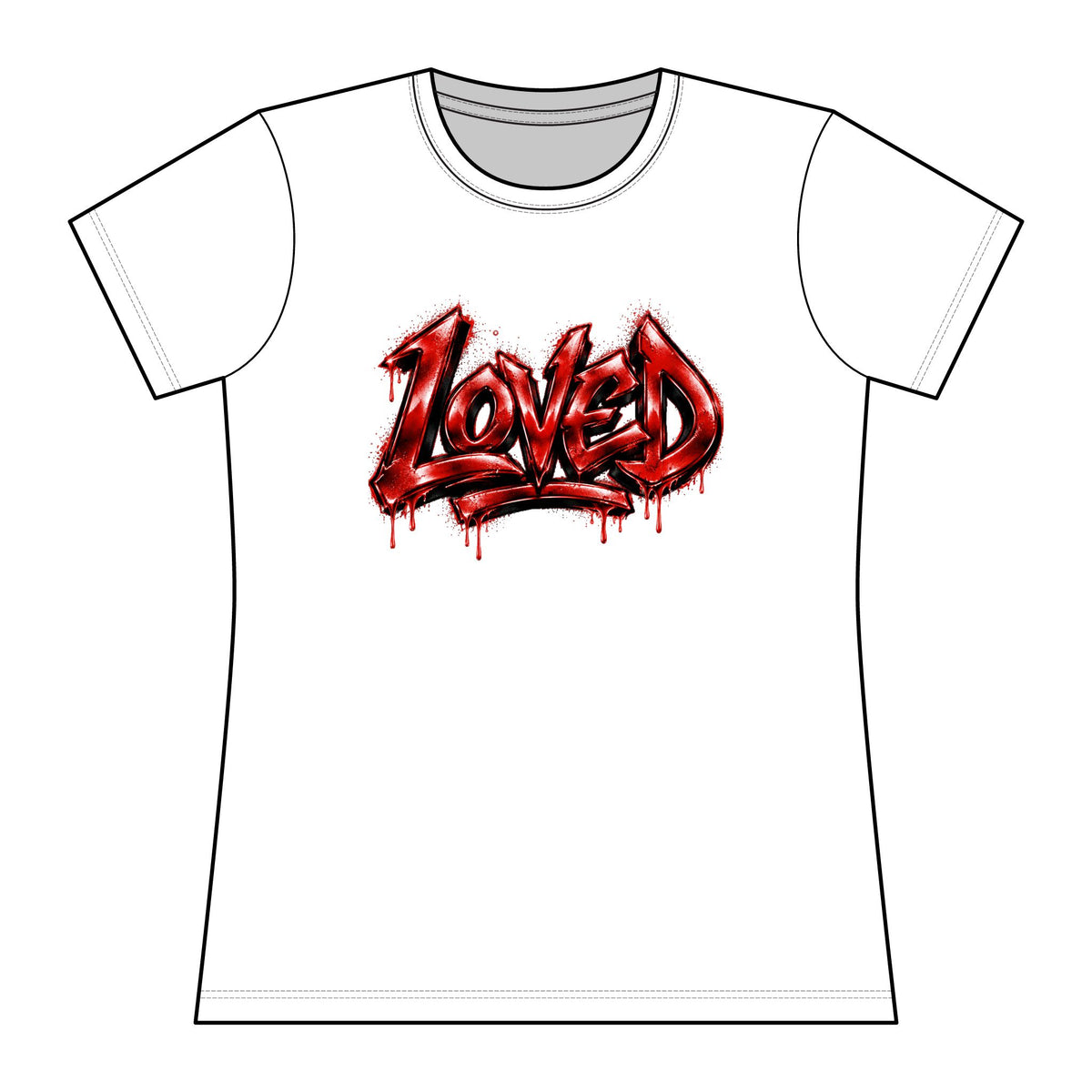 Women’s Loved Graphic T-Shirt
