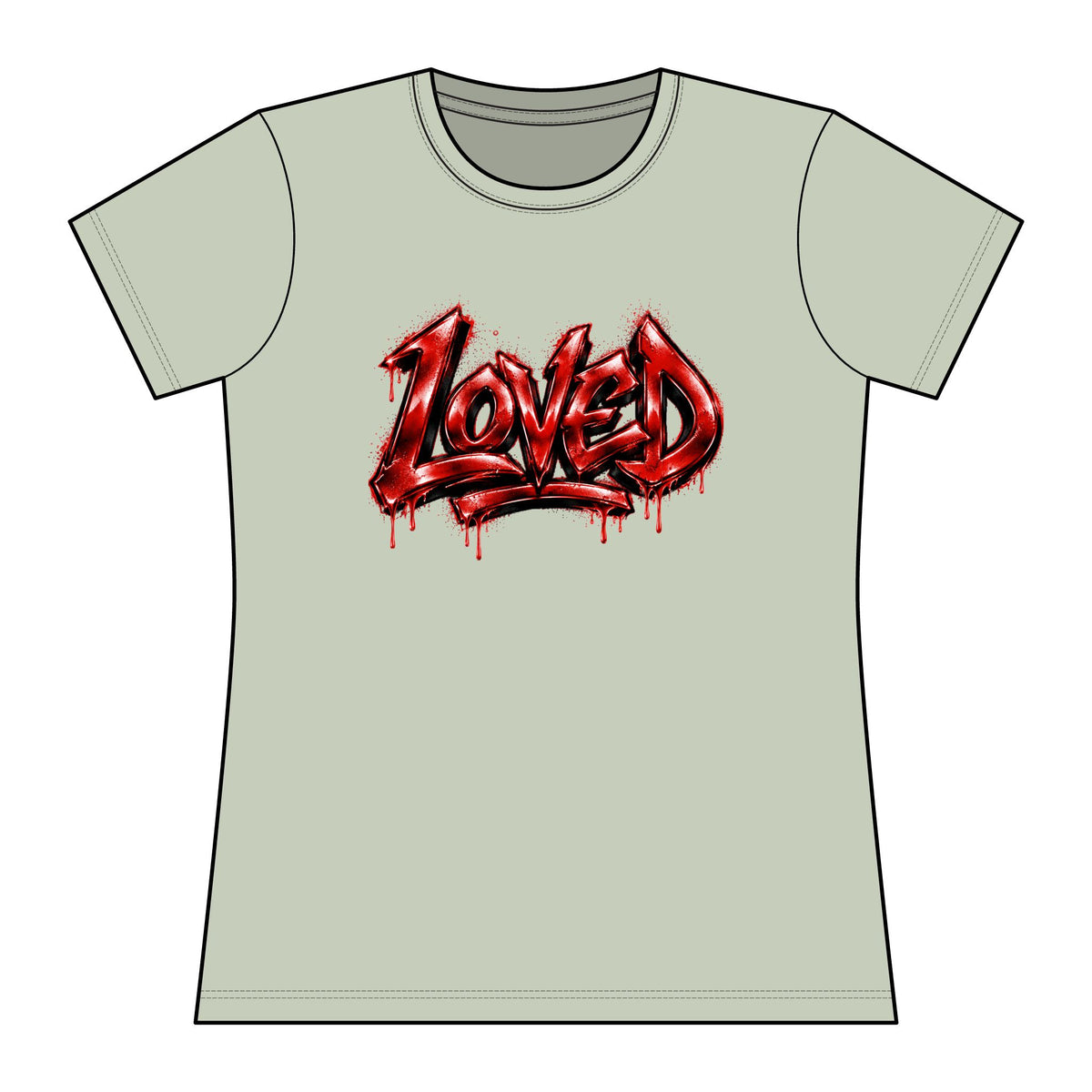 Women’s Loved Graphic T-Shirt