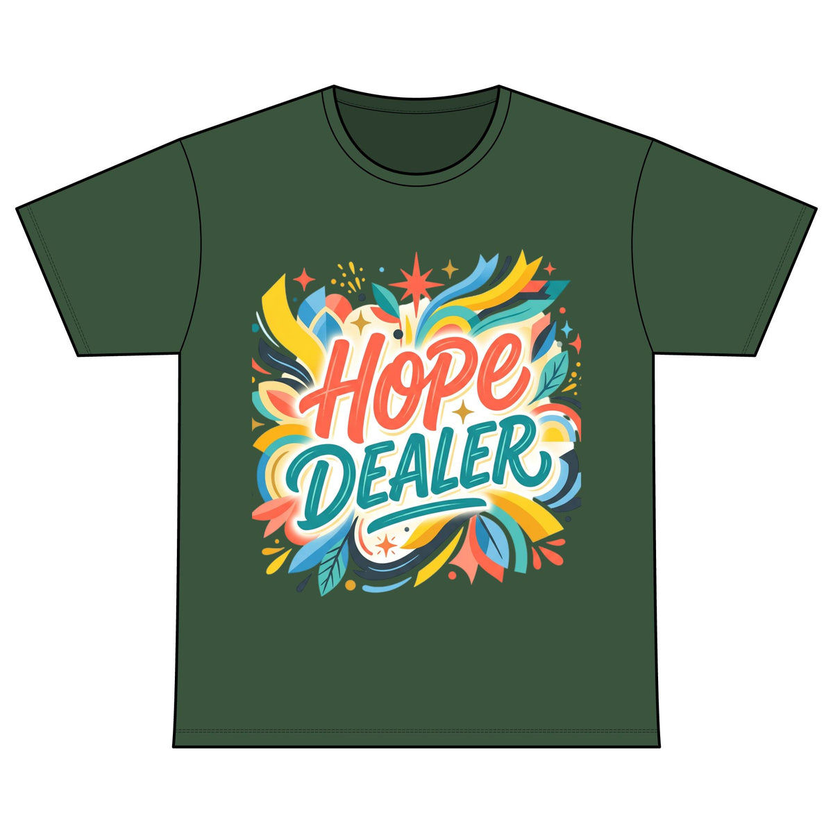 Hope Dealer T-Shirt — Recovery Warriors Inspirational Tee