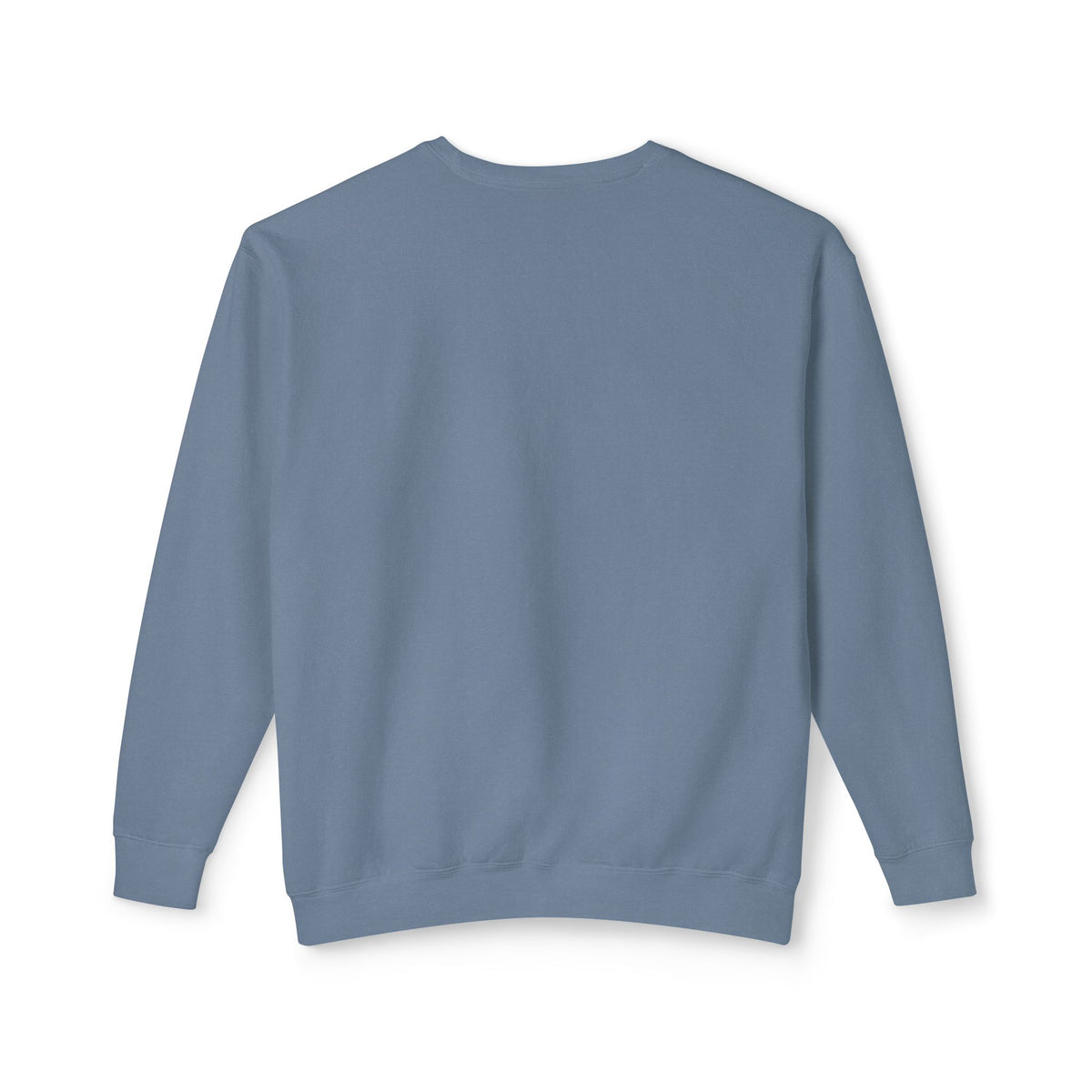 Volatile Script Crewneck Sweatshirt — Peach Casual Graphic Sweater