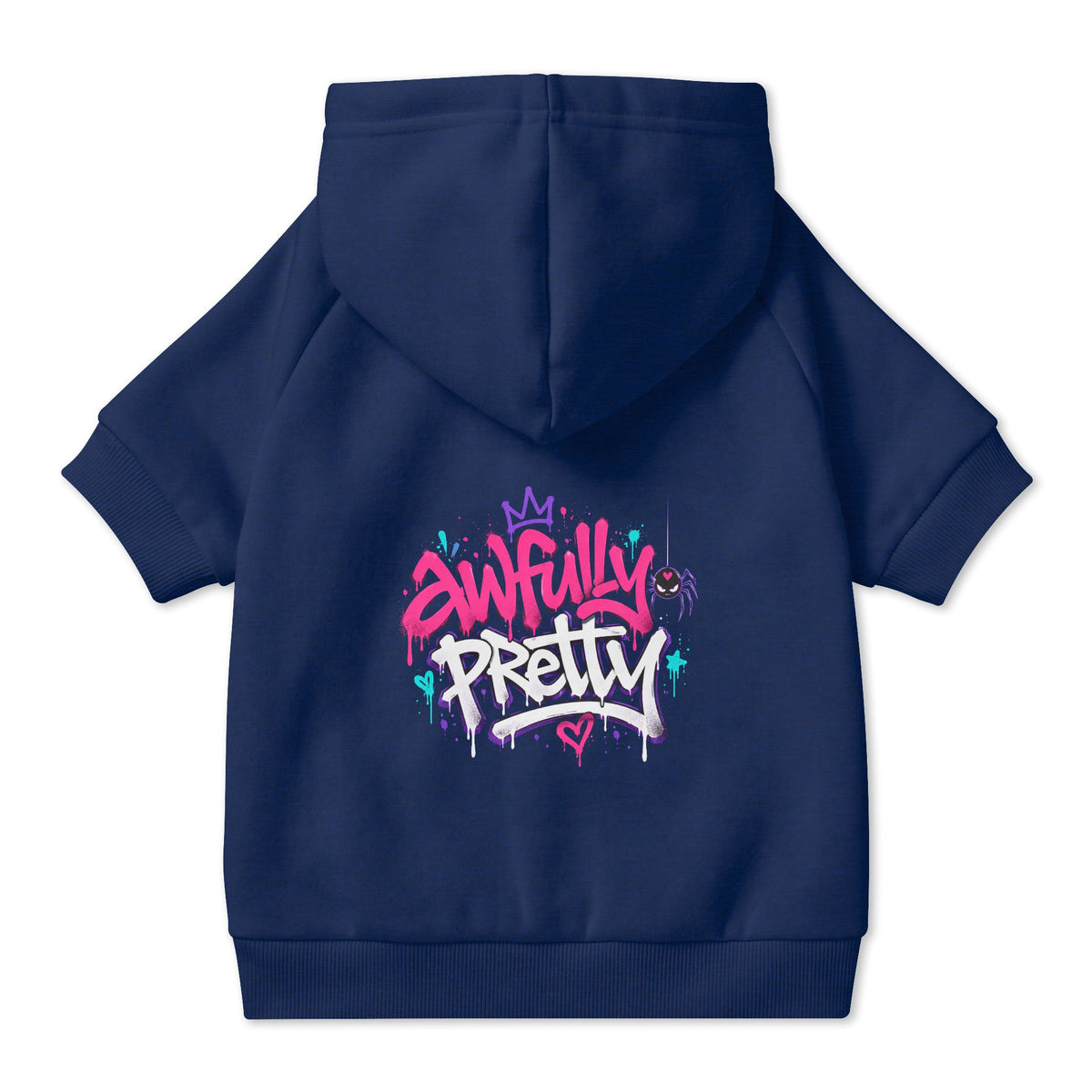 Awfully Pretty Graffiti Pet Hoodie