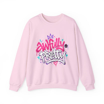 Awfully Pretty Graffiti Sweatshirt