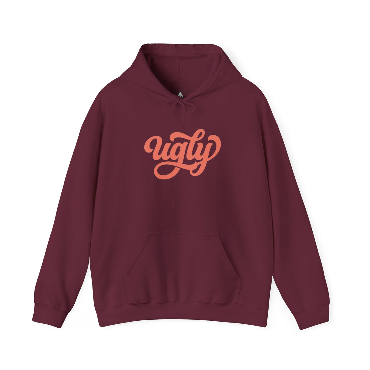 Hoodie — 'Ugly' Script Front & 'Recovery Warriors' Back Pullover