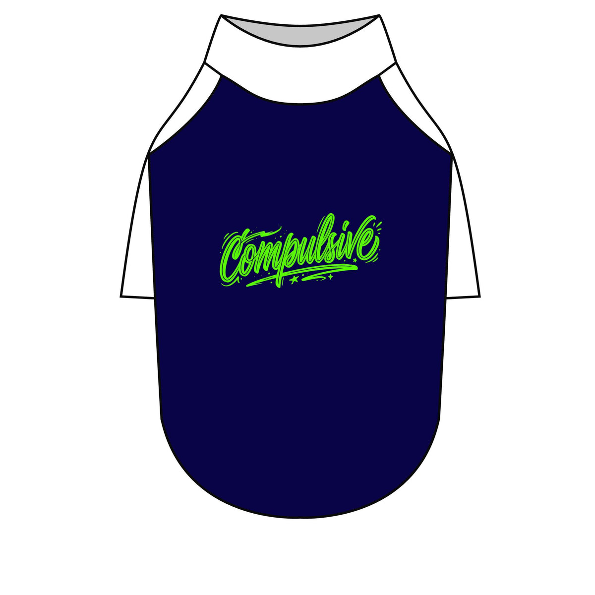 Compulsive Pet Raglan T-Shirt