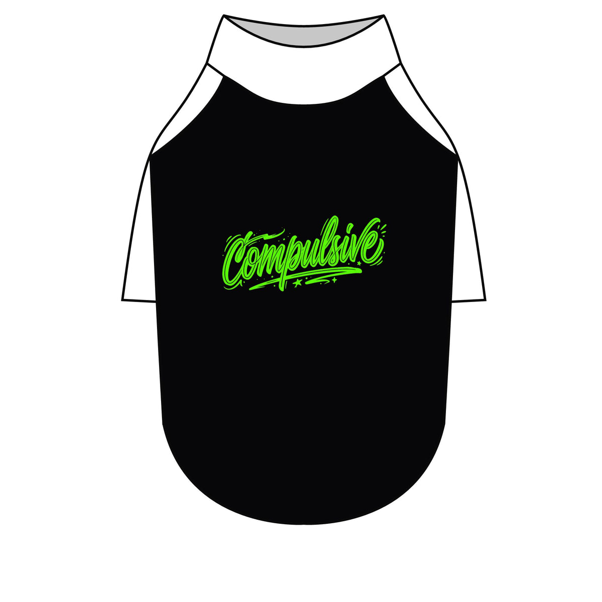 Compulsive Pet Raglan T-Shirt