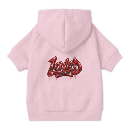 Loved Gothic Pet Hoodie