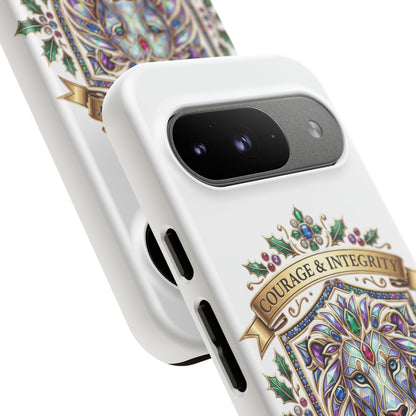 Courage & Integrity Lion Phone Case