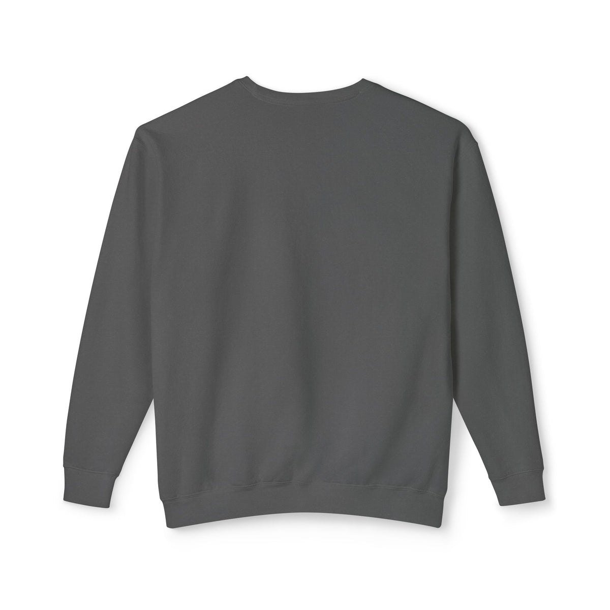 Detached Crewneck Sweatshirt — Minimal Script Pullover