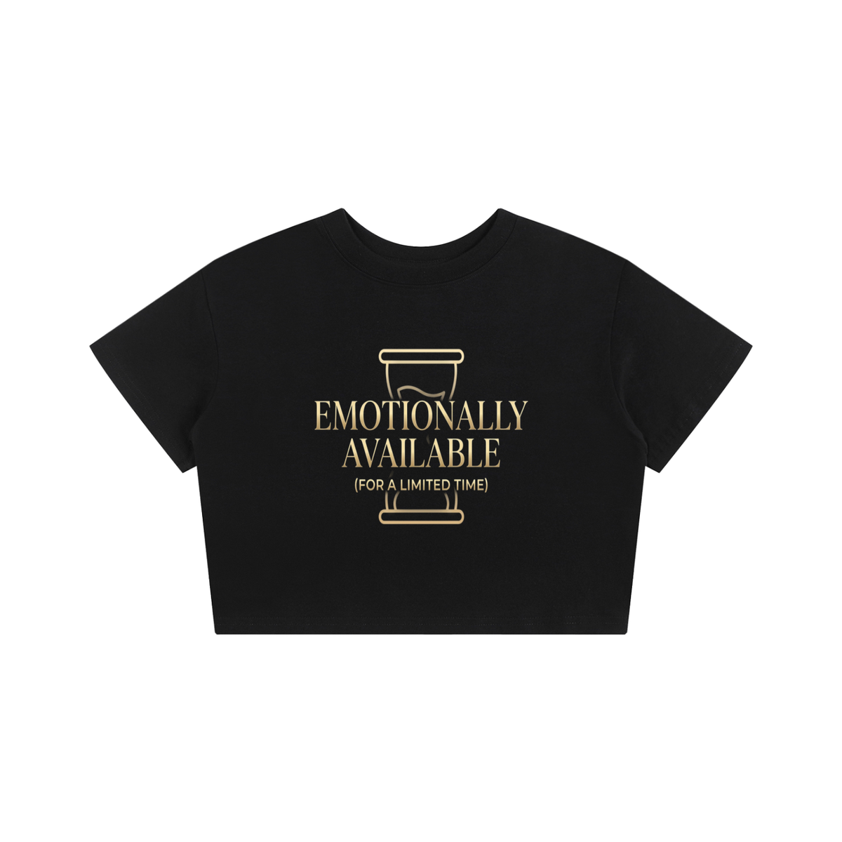 Emotionally Available (For a Limited Time) Seamless Cotton Baby Tee - 200 GSM