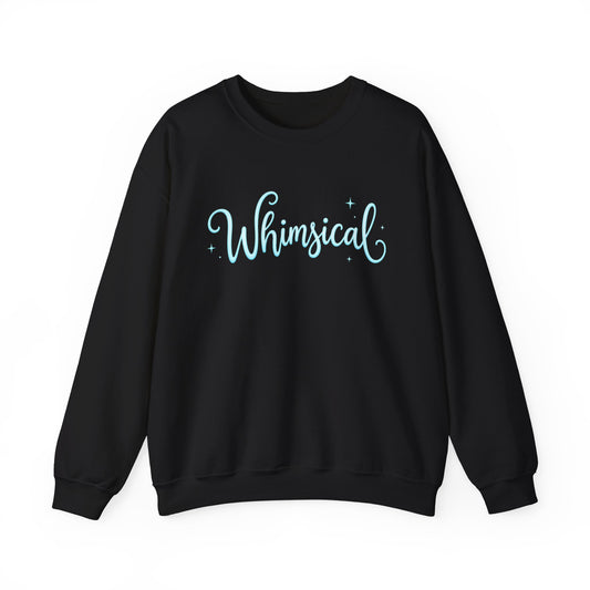 Whimsical Script Crewneck Sweatshirt