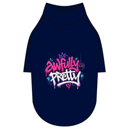 Awfully Pretty Graffiti Pet Raglan T-Shirt