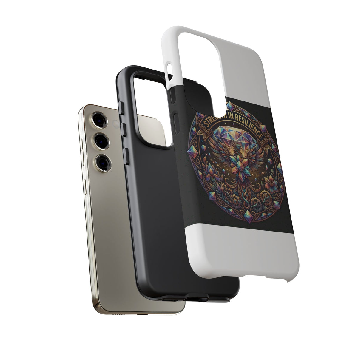 Phone Case — Strength in Resilience Phoenix Design