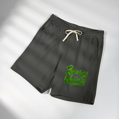 Recovery Warrior Fleece Sweat Shorts — Lightweight Comfort Lounge Shorts