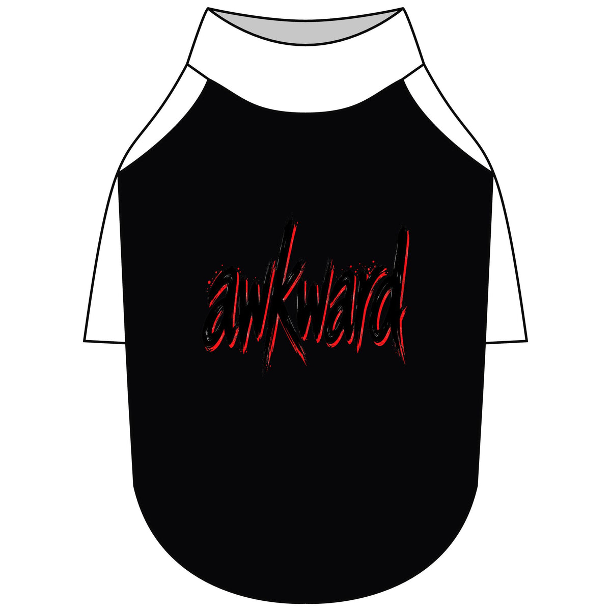 Awkward Pet T-Shirt — Raglan Shirt for Dogs & Cats